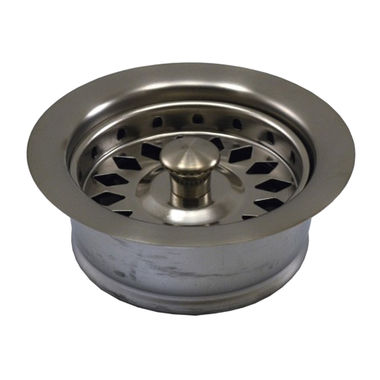 Click here to see Jones Stephens B03408 Jones Stephens B03408 Brushed Nickel Garbage Disposal Flange