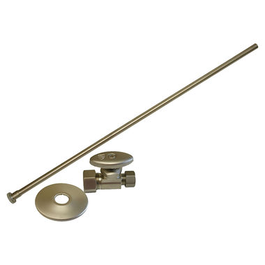 Click here to see Jones Stephens S1038BN Jones Stephens S1038BN 5/8-Inch OD Straight Closet Supply Kit, Brushed Nickel