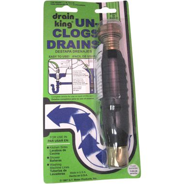 Click here to see Jones Stephens D18186 Drain King D186 Drain Opener