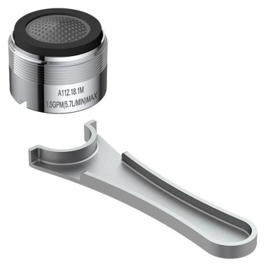 Click here to see Danze DA613073NBN Danze DA613073NBN Male Thread Aerator Kit, 1.5 GPM - Brushed Nickel