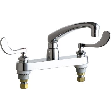 Click here to see Chicago Faucet 1100-317ABCP Chicago Faucets 1100-317ABCP Hot and Cold Sink Faucet