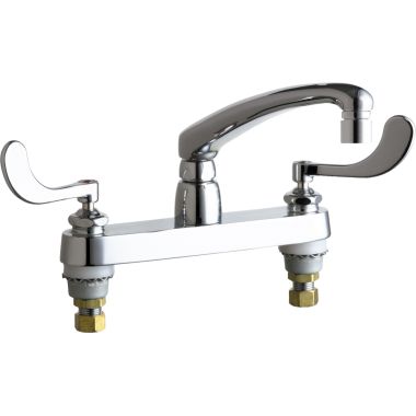 Click here to see Chicago Faucet 1100-317VPAABCP Chicago Faucets 1100-317VPAABCP Hot and Cold Sink Faucet