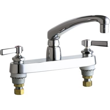 Click here to see Chicago Faucet 1100-369ABCP Chicago Faucets 1100-369ABCP Hot and Cold Sink Faucet