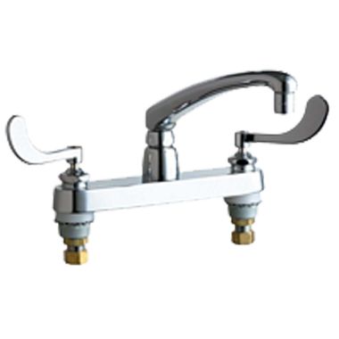 Click here to see Chicago Faucet 1100-E35-317ABCP Chicago Faucets 1100-E35-317ABCP Hot and Cold Sink Faucet