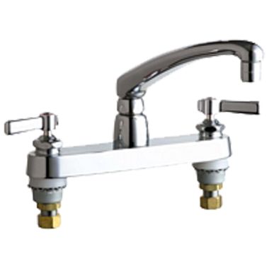 Click here to see Chicago Faucet 1100-E35-369ABCP Chicago Faucets 1100-E35-369ABCP Hot and Cold Sink Faucet