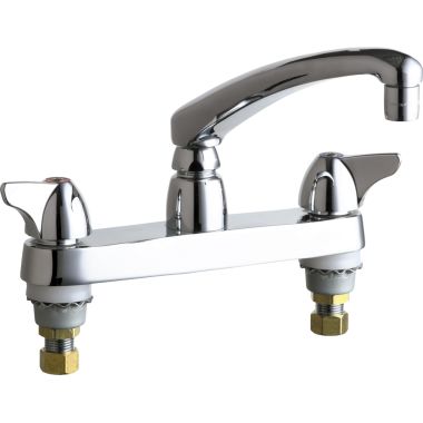 Click here to see Chicago Faucet 1100-XKABCP Chicago Faucets 1100-XKABCP Hot and Cold Sink Faucet