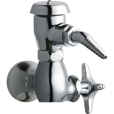 Click here to see Chicago Faucet 1300-CP Chicago Faucets 1300-CP Single Inlet Cold Water Faucet with Vacuum Breaker