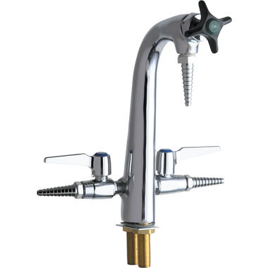Click here to see Chicago Faucet 1332-CP CHICAGO 1332-CP LABORATORY DUAL SERVICE