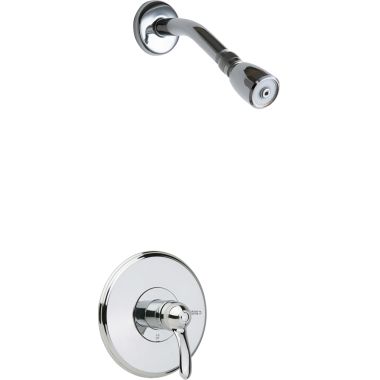Click here to see Chicago Faucet 1907-TKCP Chicago Faucets 1907-TKCP Tub and Shower Trim Kit with Shower Head