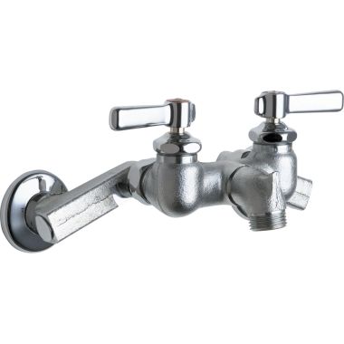 Click here to see Chicago Faucet 305-RRCF Chicago Faucets 305-RRCF Hot and Cold Sink Faucet