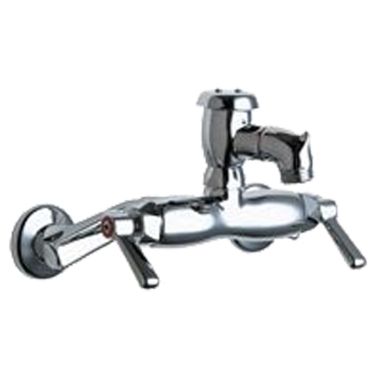 Click here to see Chicago Faucet 305-VBRVPHCP Chicago Faucets 305-VBRVPHCP Hot and Cold Sink Faucet