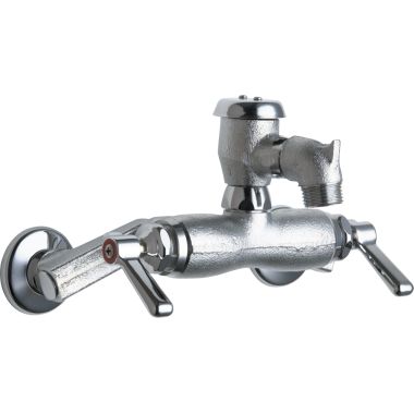 Click here to see Chicago Faucet 305-VBRXKRCF Chicago Faucets 305-VBRXKRCF Hot and Cold Sink Faucet