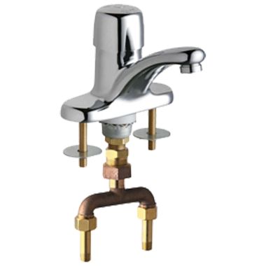 Click here to see Chicago Faucet 3400-TABCP Chicago Faucets 3400-TABCP Single Supply Metering Sink Faucet