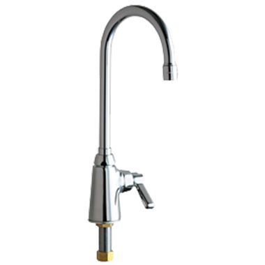 Click here to see Chicago Faucet 350-E35-244ABCP Chicago Faucets 350-E35-244ABCP Single Supply Sink Faucet