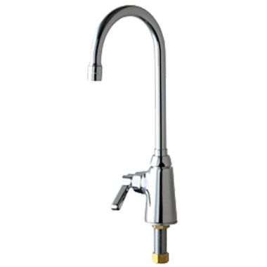 Click here to see Chicago Faucet 350-LHE35ABCP Chicago Faucets 350-LHE35ABCP Single Supply Sink Faucet with Left Hand Operation