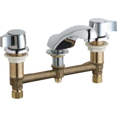 Click here to see Chicago Faucet 404-636ABCP Chicago Faucets 404-636ABCP Concealed Hot and Cold Sink Faucet