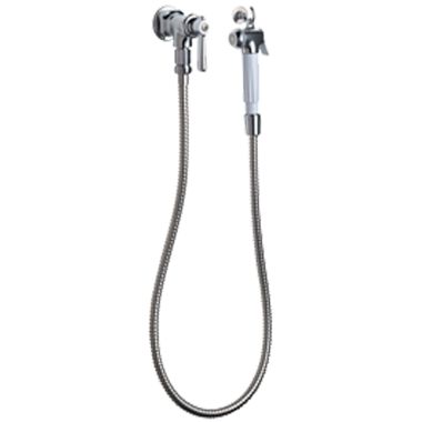 Click here to see Chicago Faucet 442-83044CP Chicago Faucets Hygiene Hand Spray Fitting, 2.5 gpm, Stainless Steel - 442-83044CP