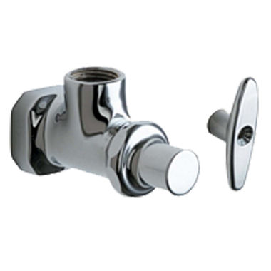 Click here to see Chicago Faucet 442-LKABCP Chicago Faucets 442-LKABCP Angle Stop Fitting with Loose Key