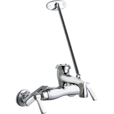 Click here to see Chicago Faucet 445-897SRCXKCP Chicago Faucets 445-897SRCXKCP Hot and Cold Sink Faucet