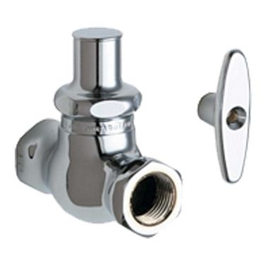 Click here to see Chicago Faucet 45-LKCABCP Chicago Faucets 45-LKCABCP Straight Stop Fitting with Loose Key