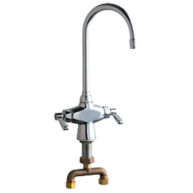 Click here to see Chicago Faucet 50-TE35ABCP Chicago Faucets 50-TE35ABCP Hot and Cold Water Mixing Sink Faucet