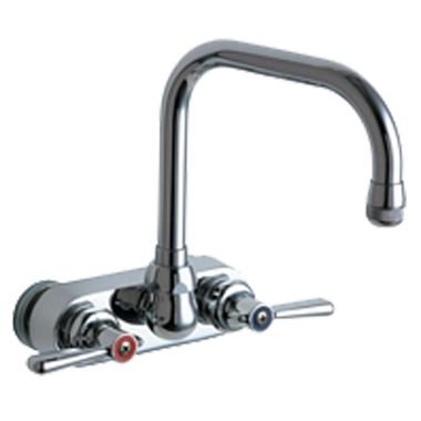 Click here to see Chicago Faucet 521-ABCP Chicago Faucets 521-ABCP Hot and Cold Sink Faucet