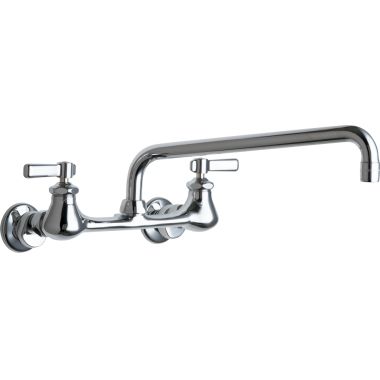 Click here to see Chicago Faucet 540-LDL12ABCP Chicago Faucets 540-LDL12ABCP Hot and Cold Sink Faucet