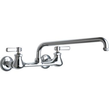 Click here to see Chicago Faucet 540-LDL12E1WXFABCP Chicago Faucets 540-LDL12E1WXFABCP Hot and Cold Sink Faucet