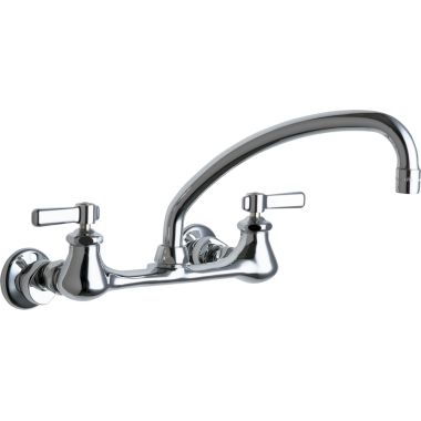 Click here to see Chicago Faucet 540-LDL9ABCP Chicago Faucets 540-LDL9ABCP Hot and Cold Sink Faucet