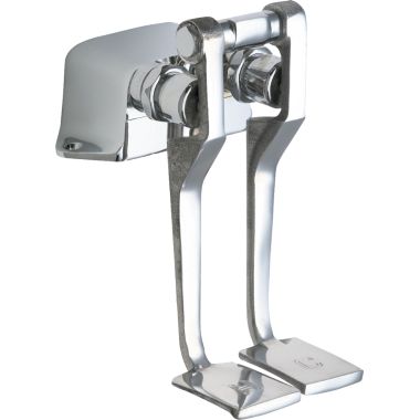 Click here to see Chicago Faucet 625-LPSLOABCP Chicago Faucets 625-LPSLOABCP Hot and Cold Water Pedal Box with Long Pedals