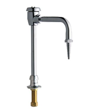 Click here to see Chicago Faucet 626-GN2BVBE7CP Chicago Faucets 626-GN2BVBE7CP Remote Rigid/Swing Gooseneck Spout