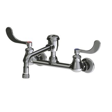 Click here to see Chicago Faucet 631-L8BVBE2-2CP Chicago Faucets 631-L8BVBE2-2CP Hot and Cold Sink Faucet