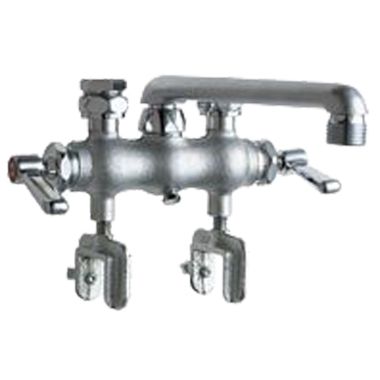 Click here to see Chicago Faucet 686-XKRCF Chicago Faucets 686-XKRCF Hot and Cold Water Laundry Tray Sink Faucet