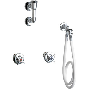 Click here to see Chicago Faucet 778-VBG777-21KCP Chicago Faucets 778-VBG777-21KCP Bed Pan Cleaner