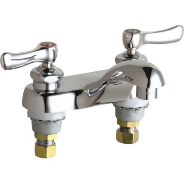 Click here to see Chicago Faucet 802-VABCP Chicago Faucets 802-VABCP Hot and Cold Sink Faucet