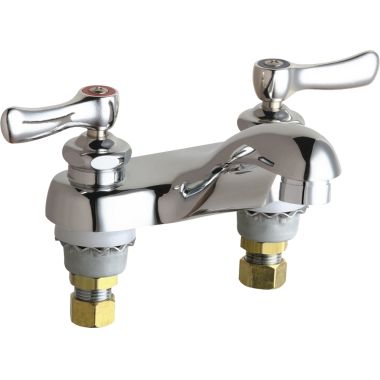 Click here to see Chicago Faucet 802-VE2805ABCP Chicago Faucets 802-VE2805ABCP Hot and Cold Sink Faucet