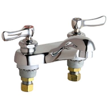 Click here to see Chicago Faucet 802-VE39VPABCP Chicago Faucets 802-VE39VPABCP Hot and Cold Sink Faucet
