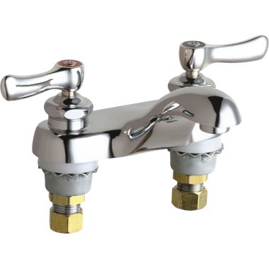 Click here to see Chicago Faucet 802-XKABCP Chicago Faucets 802-XKABCP Hot and Cold Sink Faucet