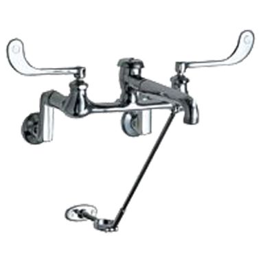 Click here to see Chicago Faucet 814-VBXKCP Chicago Faucets 814-VBXKCP Hot and Cold Sink Faucet