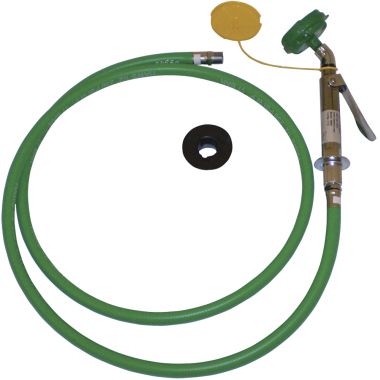 Click here to see Chicago Faucet 8305-NF Chicago Faucets 8305-NF Deck Mounted Single Outlet Eye/Face/Body Drench Hose