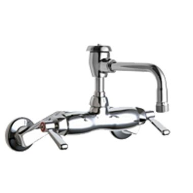 Click here to see Chicago Faucet 886-RL8BVBE2-2CP Chicago Faucets 886-RL8BVBE2-2CP Hot and Cold Sink Faucet