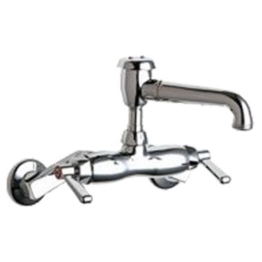 Click here to see Chicago Faucet 886-RXKCP Chicago Faucets 886-RXKCP Hot and Cold Sink Faucet