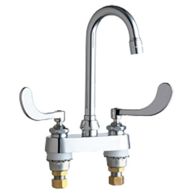 Click here to see Chicago Faucet 895-317E35XKABCP Chicago Faucets 895-317E35XKABCP Hot and Cold Sink Faucet