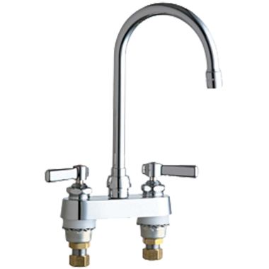 Click here to see Chicago Faucet 895-GN2AE35ABCP Chicago Faucets 895-GN2AE35ABCP Hot and Cold Sink Faucet