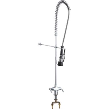 Click here to see Chicago Faucet 919-TFABCP Chicago Faucets 919-TFABCP Deck Mounted Pre-Rinse Fitting