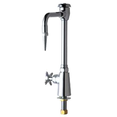 Click here to see Chicago Faucet 928-LHCWCP Chicago Faucets 928-LHCWCP Single Inlet Cold Water Faucet for Left Hand Operation with Vacuum Breaker