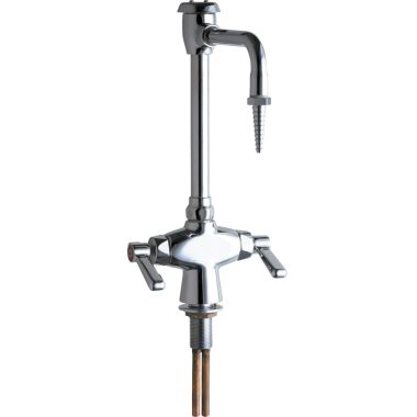 Click here to see Chicago Faucet 930-VR369CP Chicago Faucets 930-VR369CP Vandal Proof Hot and Cold Water Mixing Faucet with Vacuum Breaker