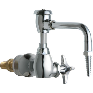 Click here to see Chicago Faucet 932-VBE7WSCP Chicago Faucets 932-VBE7WSCP Single Inlet Cold Water Faucet with Vacuum Breaker