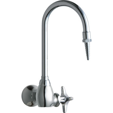 Click here to see Chicago Faucet 933-CP Chicago Faucets 933-CP Single Inlet Cold Water Faucet