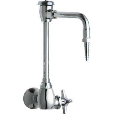 Click here to see Chicago Faucet 934-CP Chicago Faucets 934-CP Single Inlet Cold Water Faucet with Vacuum Breaker